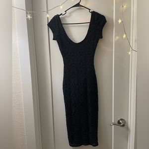 Scoop Neck Wiggle Dress